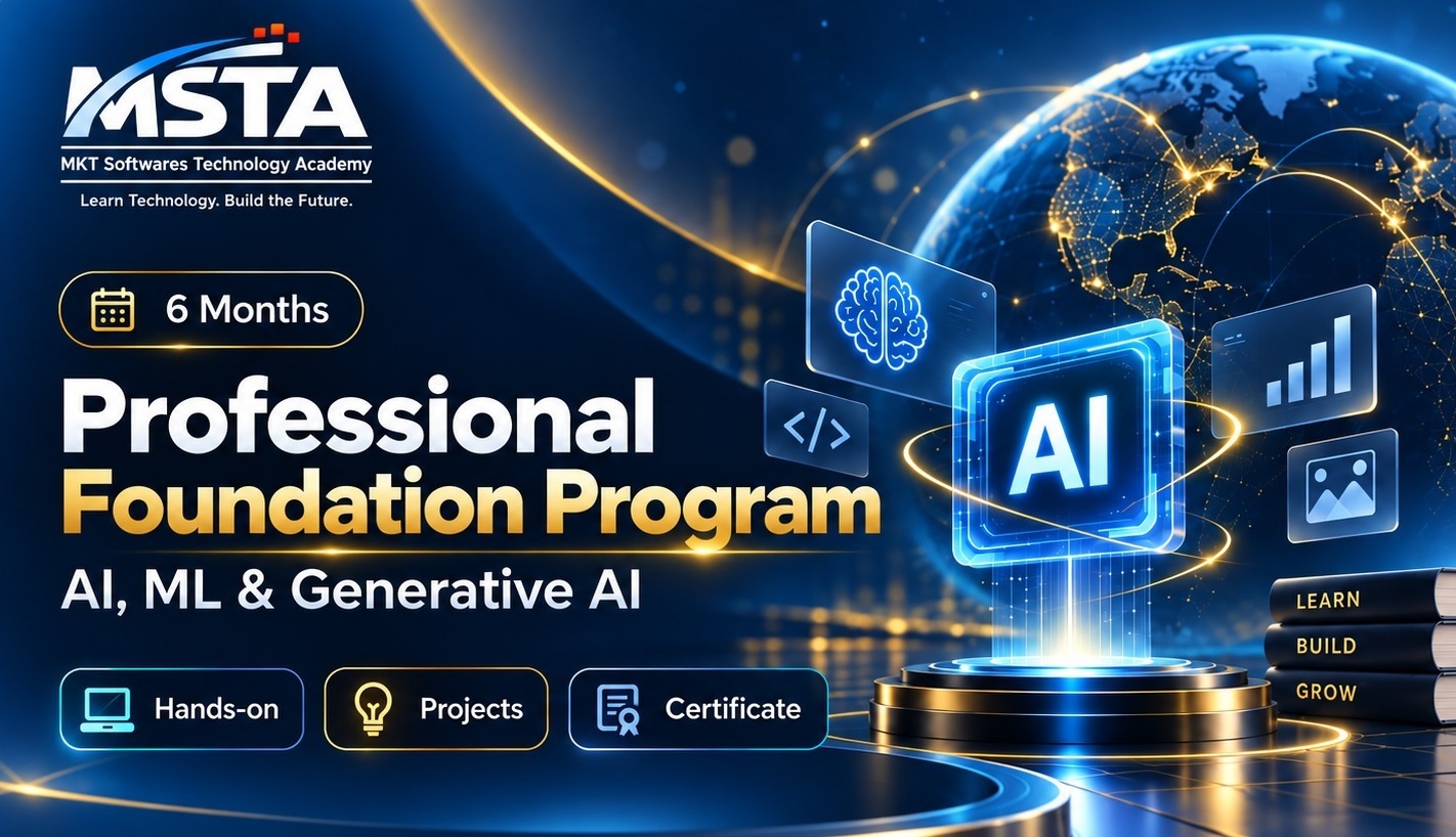 Professional Foundation Program in AI, ML & Generative AI