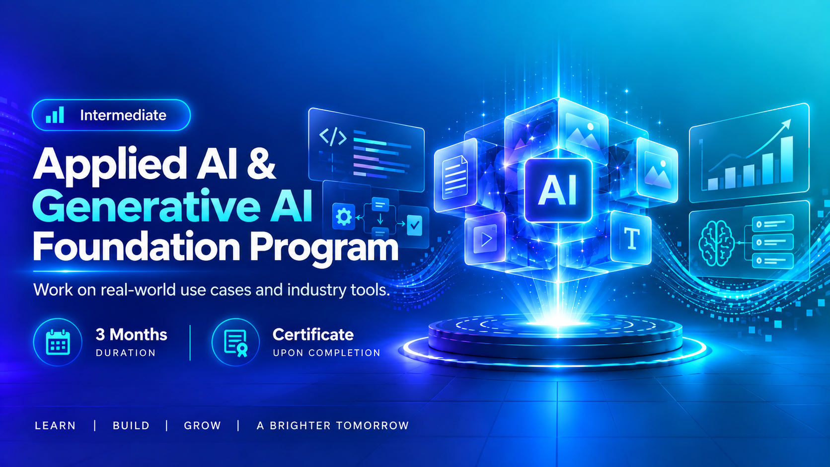 Applied AI & Generative AI Foundation Program